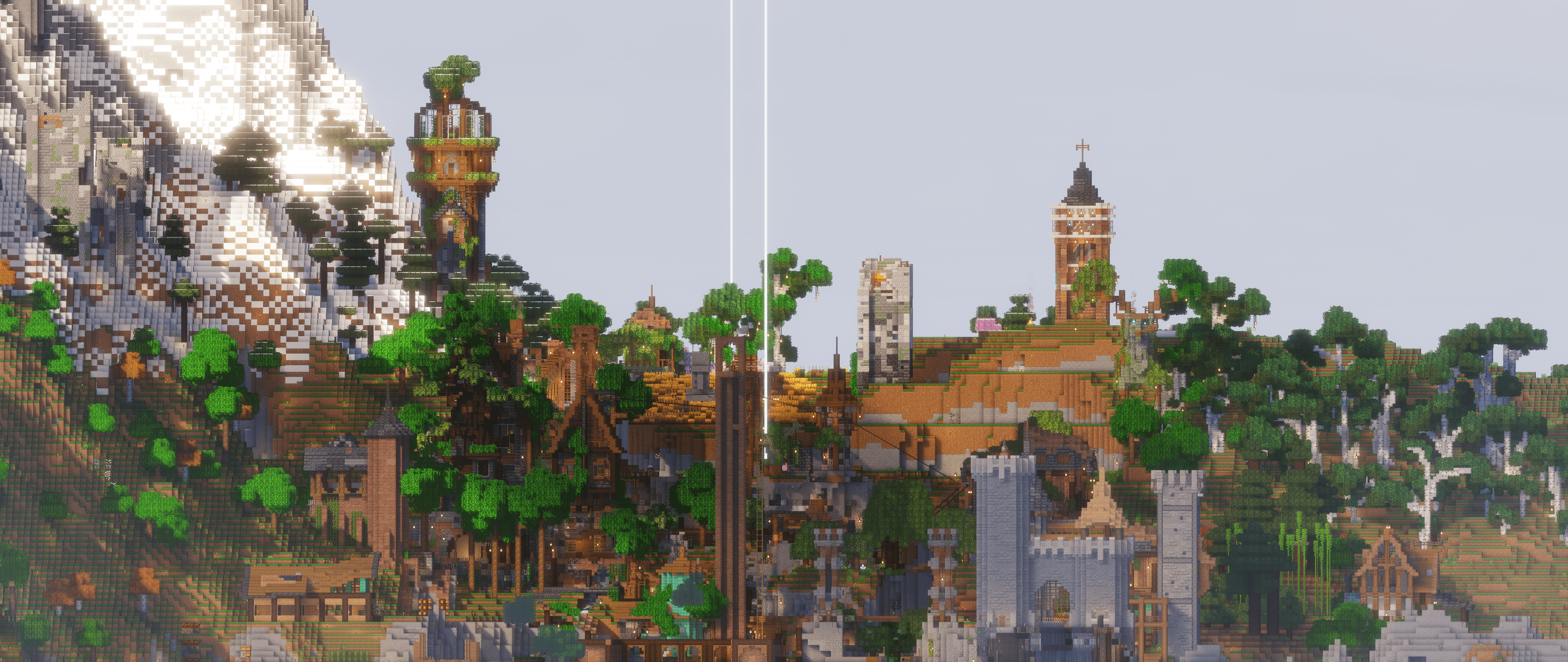 Clocktower district and towers